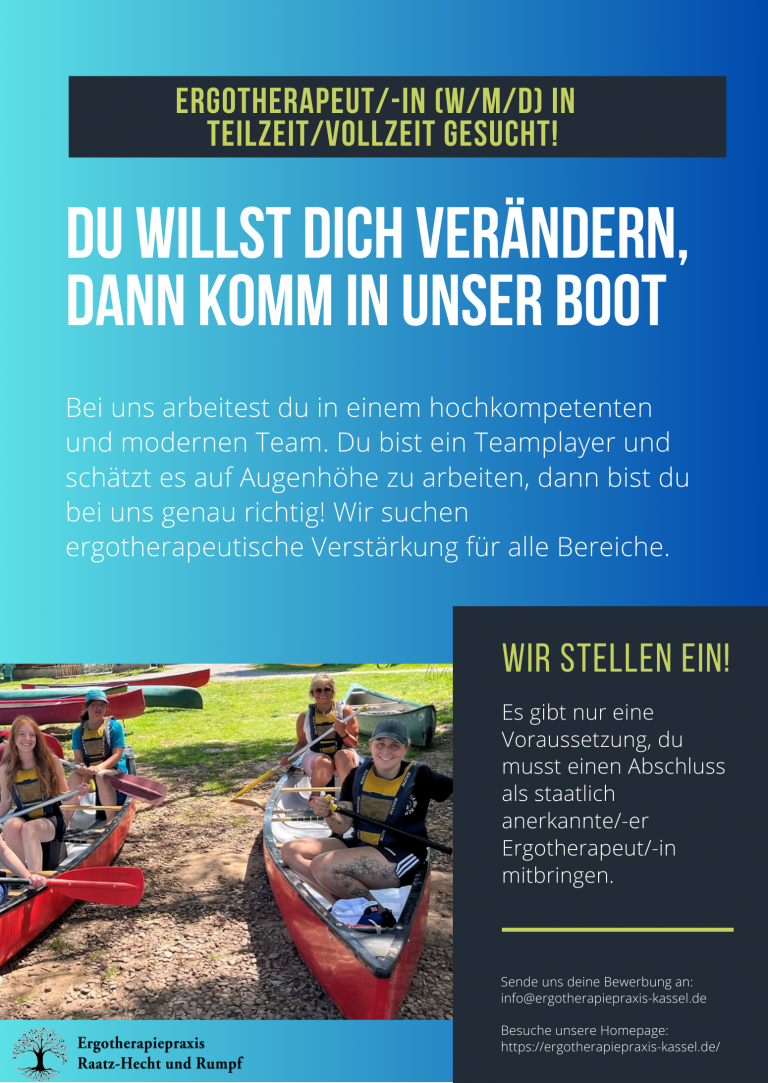 Stellenausschreibung Ergotherapeut